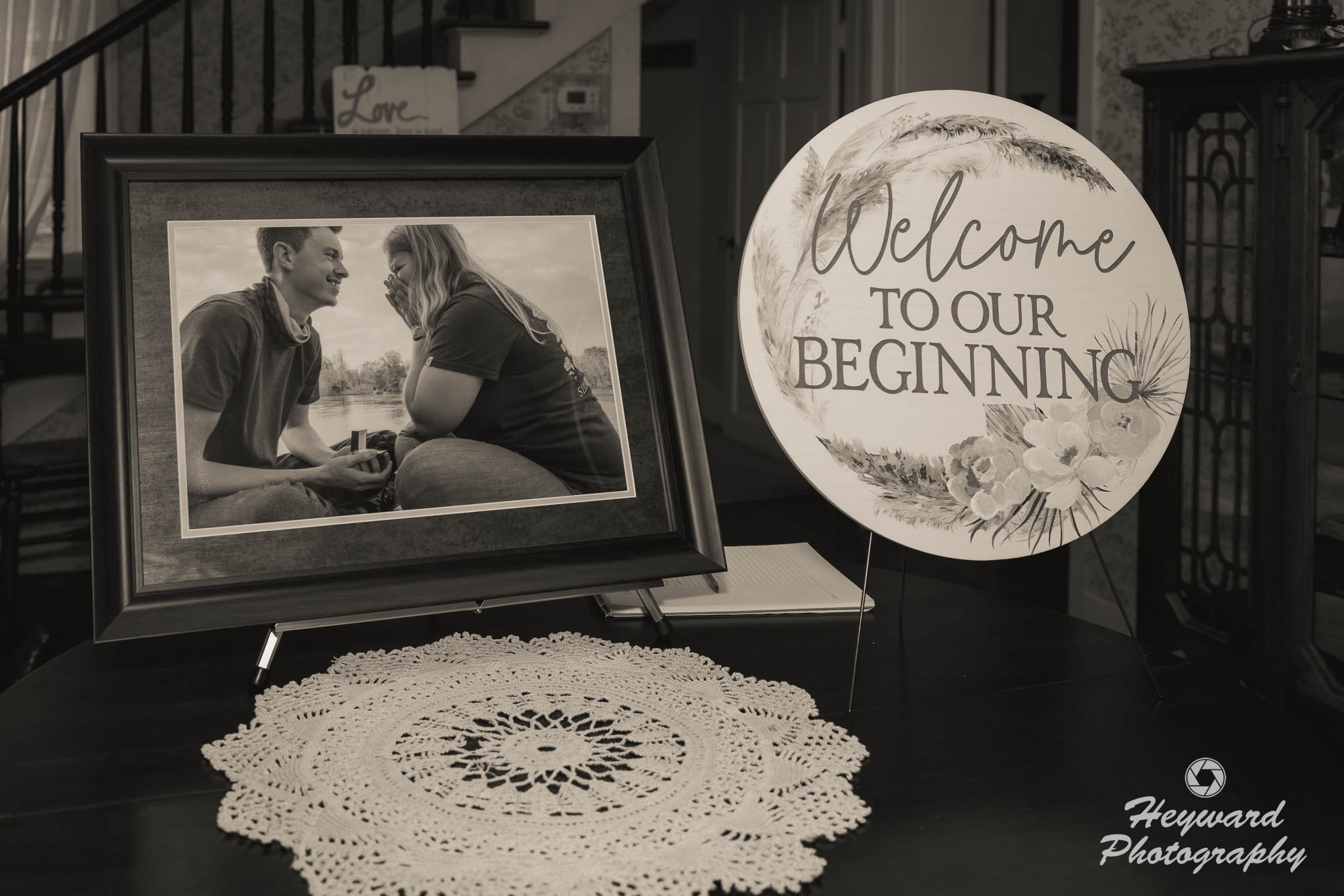 Welcome to our new beginning, a proposal.